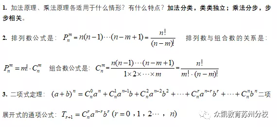 MBA管理类联考数学公式